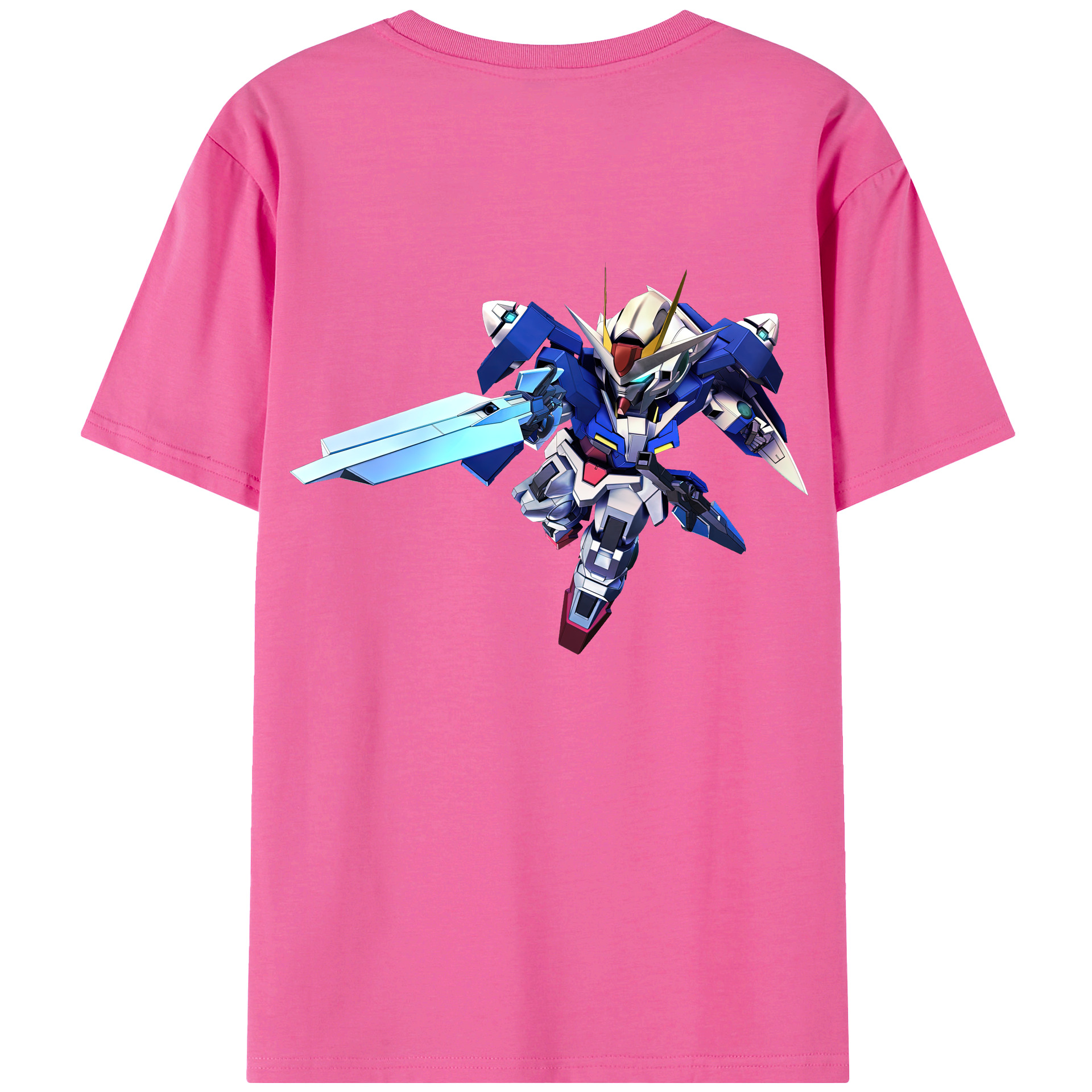 （画像用） 機動戦士ガンダム Mobile Suit Gundam レディース半袖Tシャツ(バックプリント)